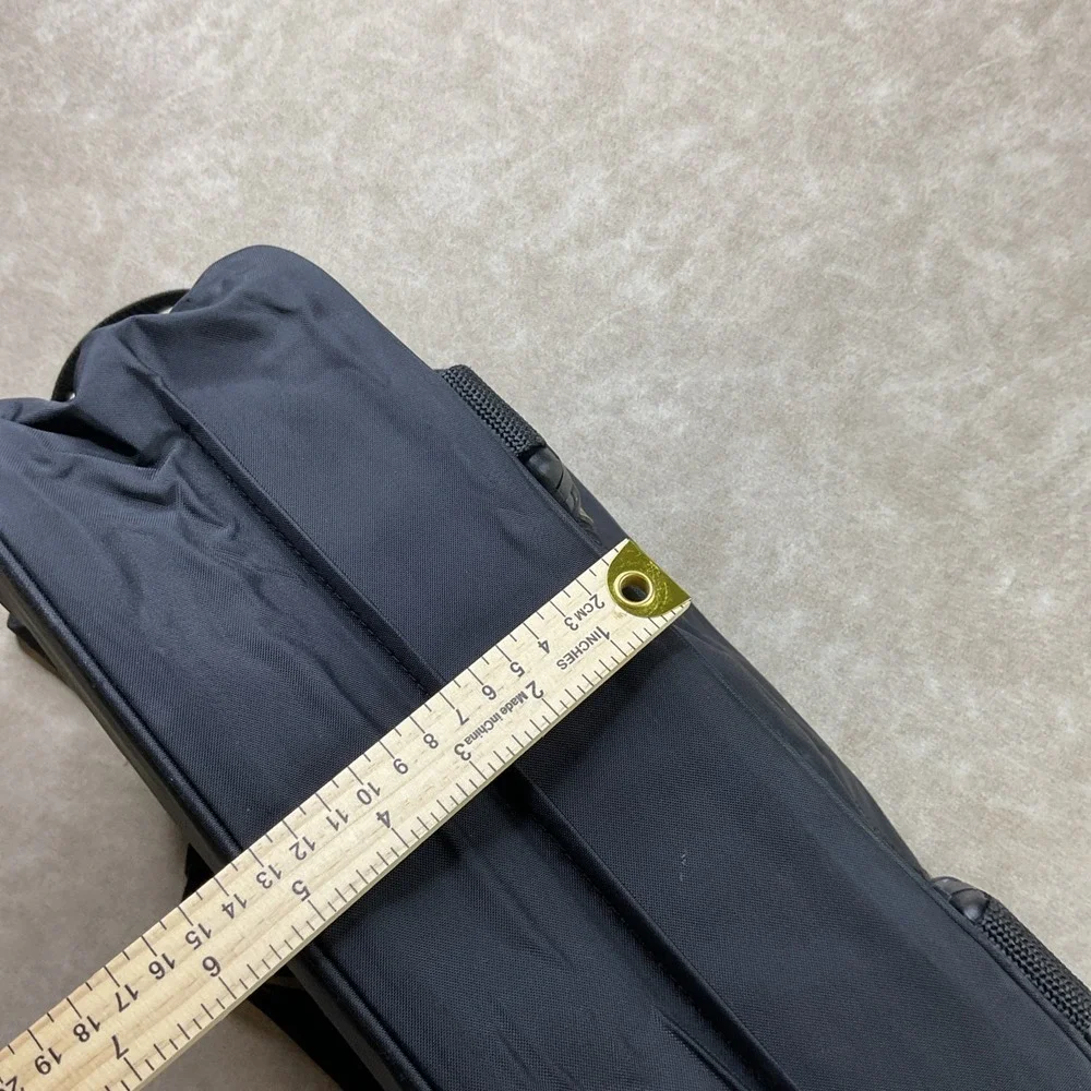 Bree Cabrio Messenger Bag Laptop Travel‎ Work Black Large Adjustable